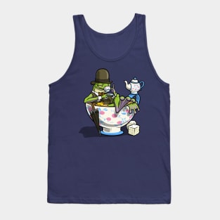 Bull Frog in a China Tea Cup Tank Top